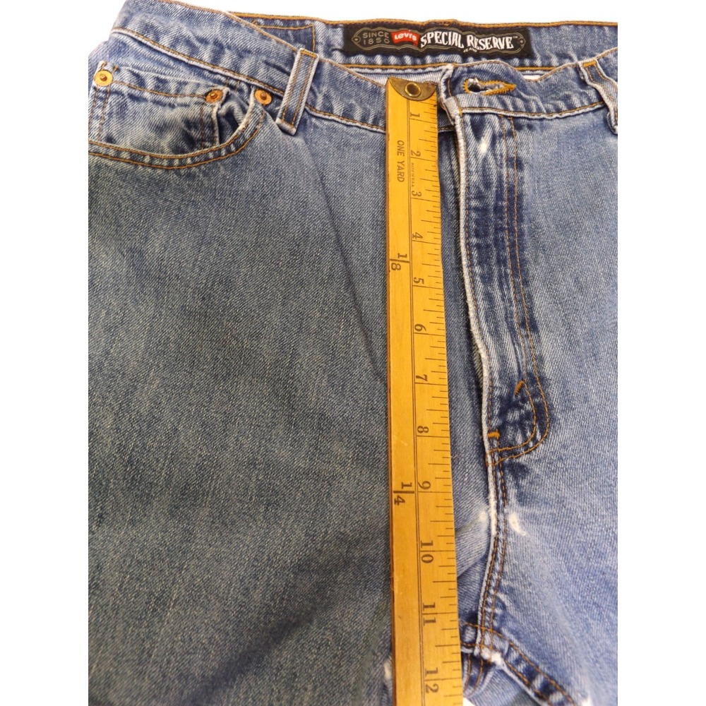 Levi's 515 Special Reserve Jeans Blue‎ Size 14L, zip up 7 riveted pockets - Picture 3 of 8